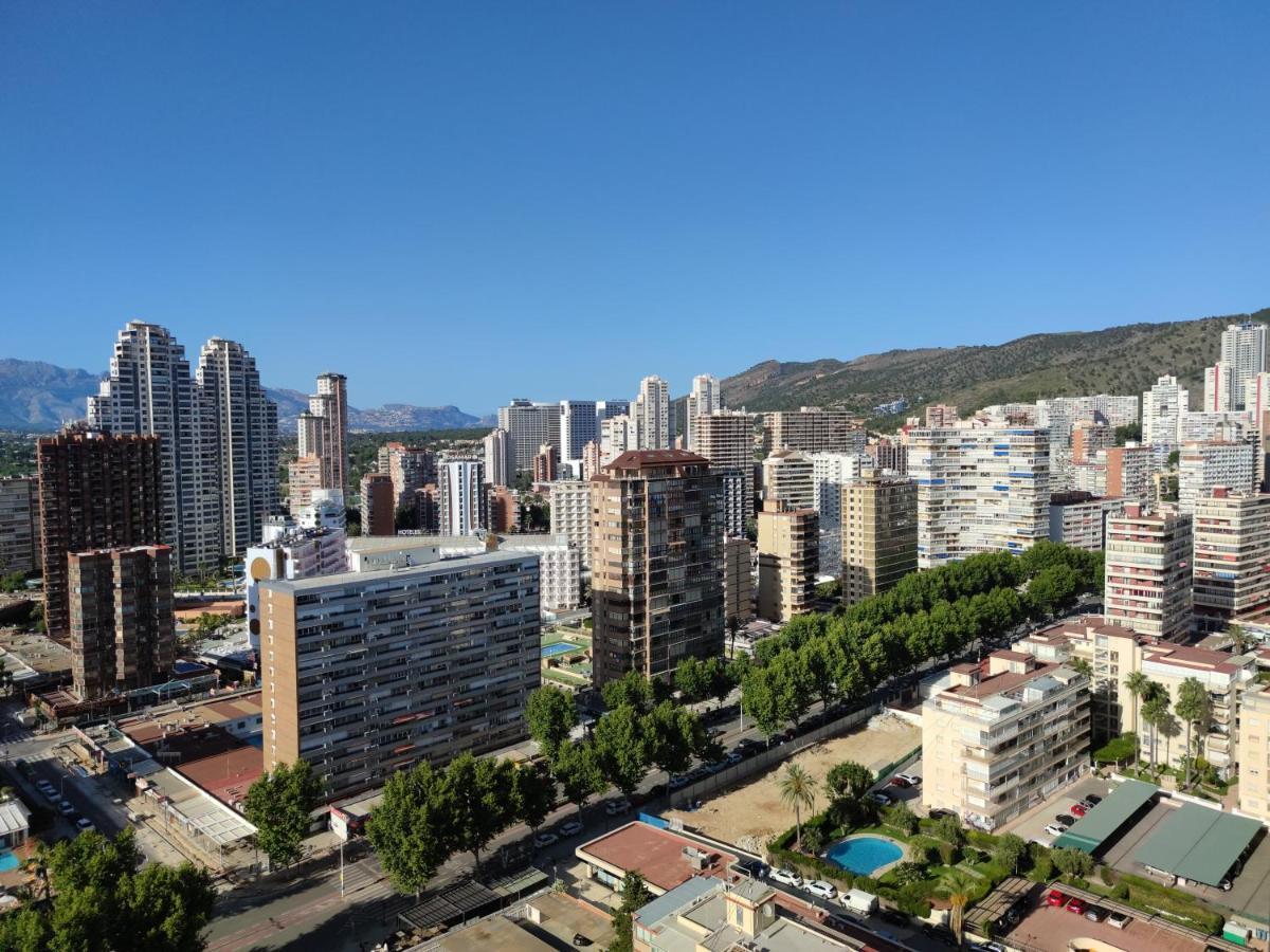 Las Damas Premium 23F Beach Front - Pool & Parking Benidorm Exterior photo