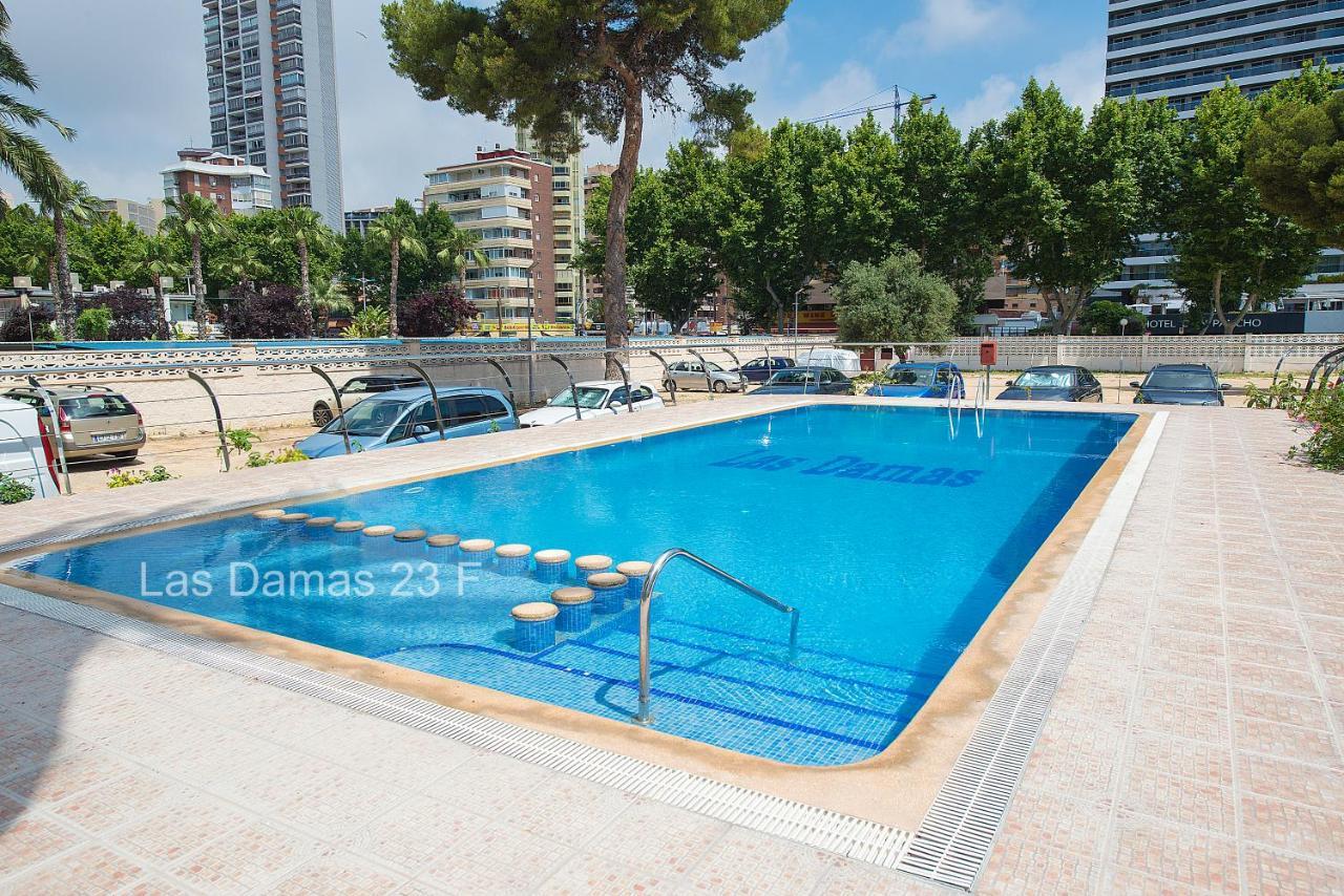 Las Damas Premium 23F Beach Front - Pool & Parking Benidorm Exterior photo
