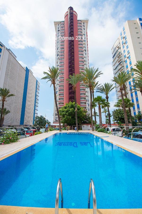 Las Damas Premium 23F Beach Front - Pool & Parking Benidorm Exterior photo