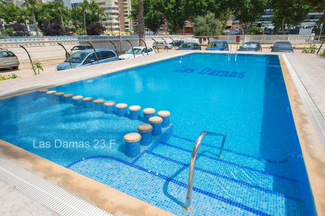 Las Damas Premium 23F Beach Front - Pool & Parking Benidorm Exterior photo