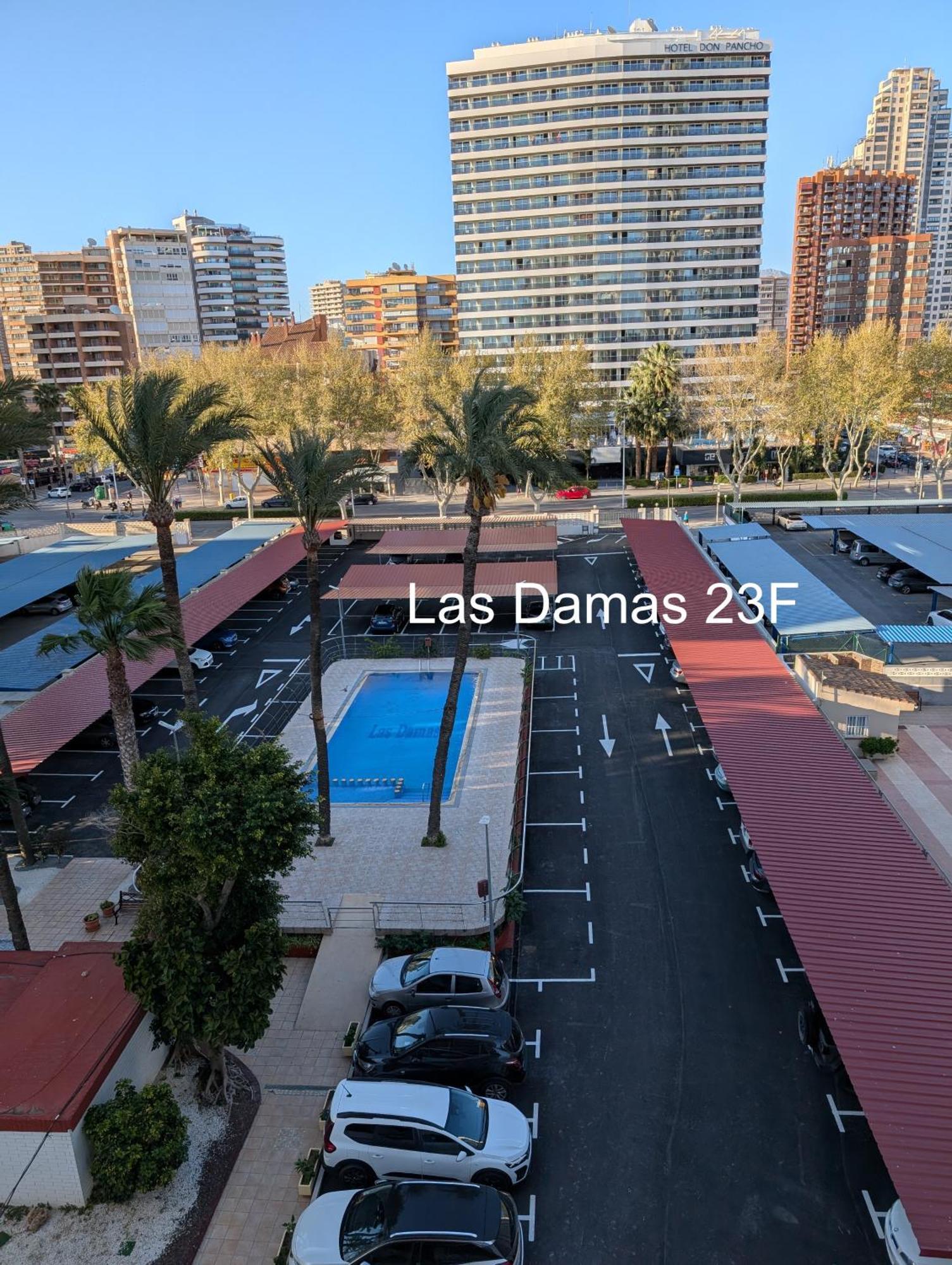 Las Damas Premium 23F Beach Front - Pool & Parking Benidorm Exterior photo