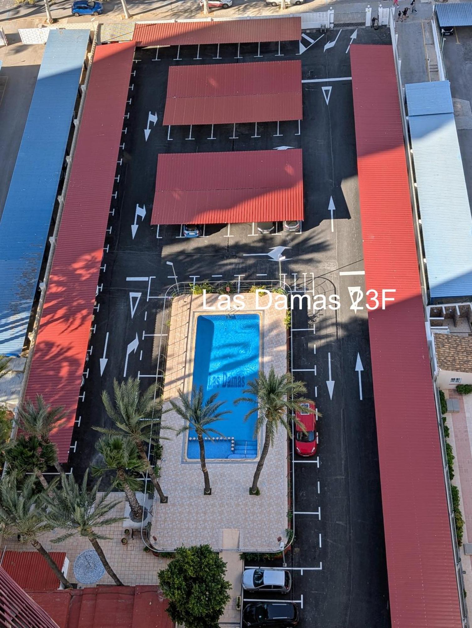 Las Damas Premium 23F Beach Front - Pool & Parking Benidorm Exterior photo